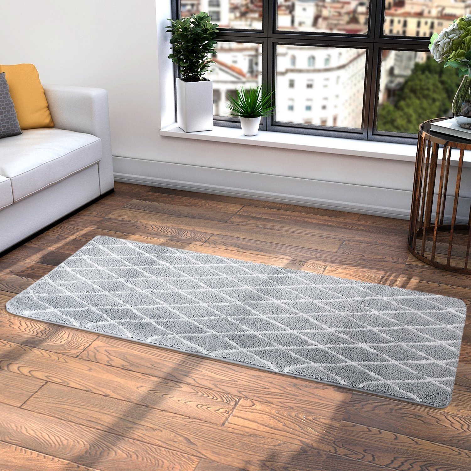 Lifewit Machine Washable Soft Thick Shag Area Rugs 80 x 160cm (2.6 x5