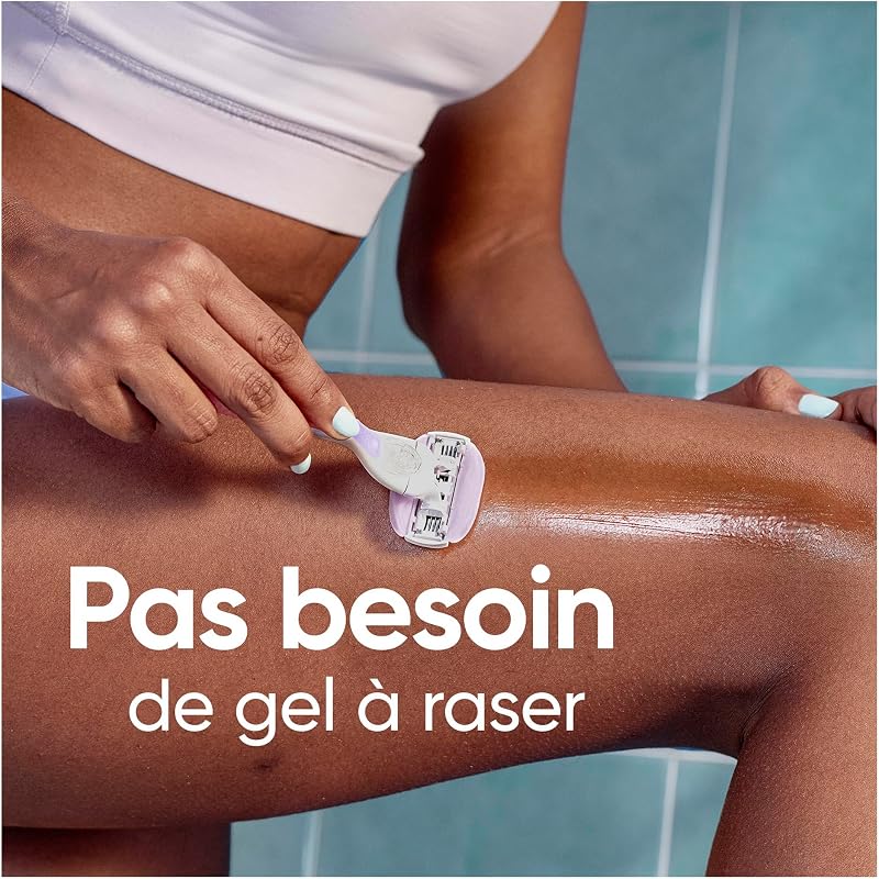 Lames de Rasoir Femme, 10 Rechanges ComfortGlide Breeze