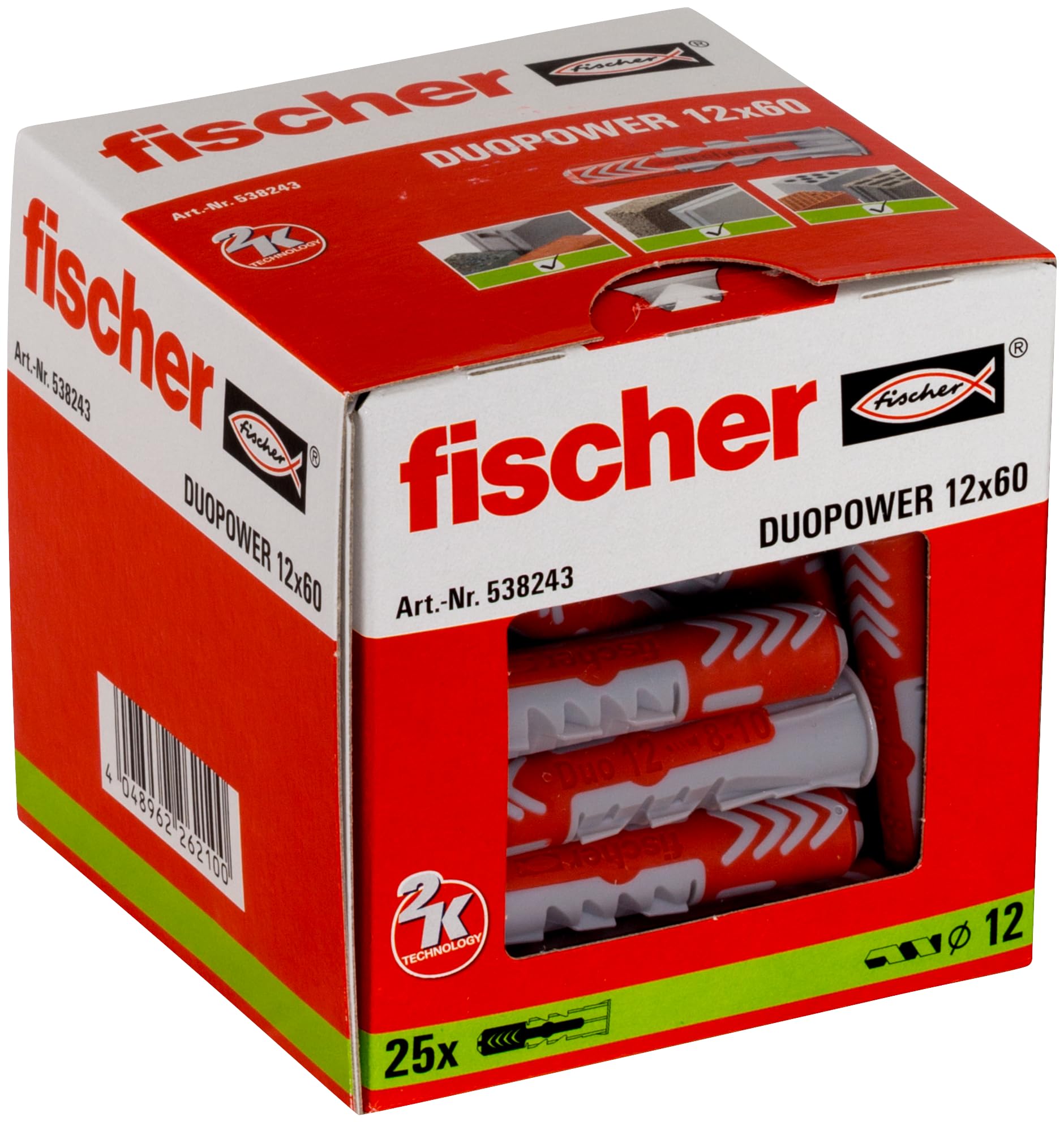 fischer DuoPower 12 x 60