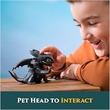 Dreamworks Dragons Toothless Interactive Roaring Mini Dragon Toy view 5