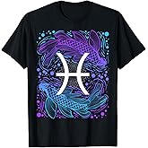 Pisces Zodiac Sign Astrology T-Shirt
