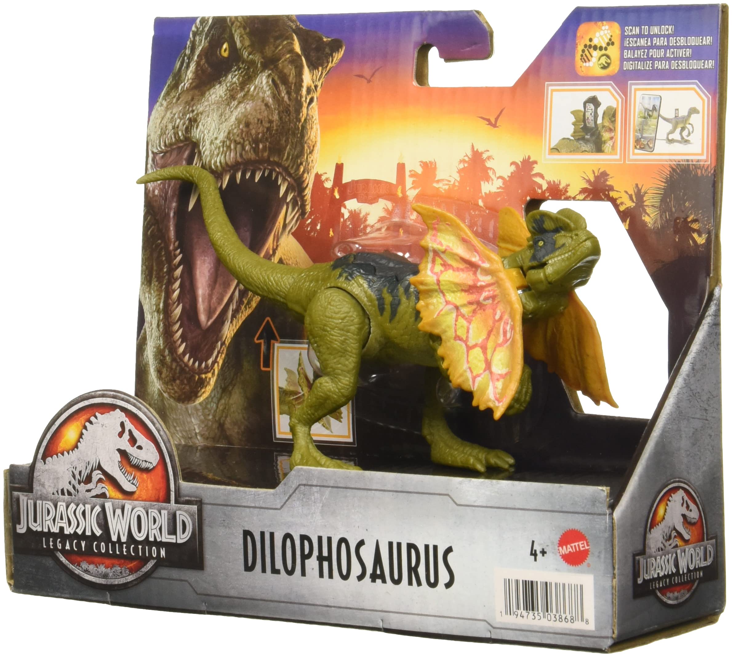 Jurassic World Legacy Collection Dilophosaurus Dinosaur Figure