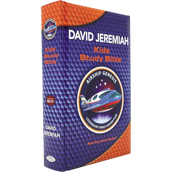 NKJV, Airship Genesis Kids Study Bible, TechTile Leather Edition