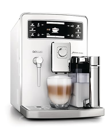 Saeco HD8953/21 Xelsis Evo Kaffeevollautomat, 15 bar, integrierte Milchkaraffe, weiß