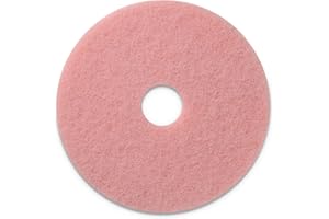 CleanFreak Americo 403420 Remover Burnishing Pads, 20-Inch Diameter, Pink, 5/Ct