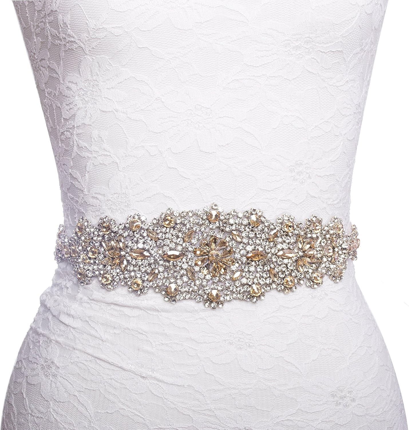wide rhinestone belts for dresses