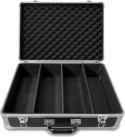Gorilla DJ CD120 Aluminium Carry Case Holds 120 CDs