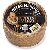 Manchego Reserve (Extra Aged) - Whole Wheel (7 lb) | Authentic Spanish Sheep&rsquo;s Milk Cheese, 12 Months Aged