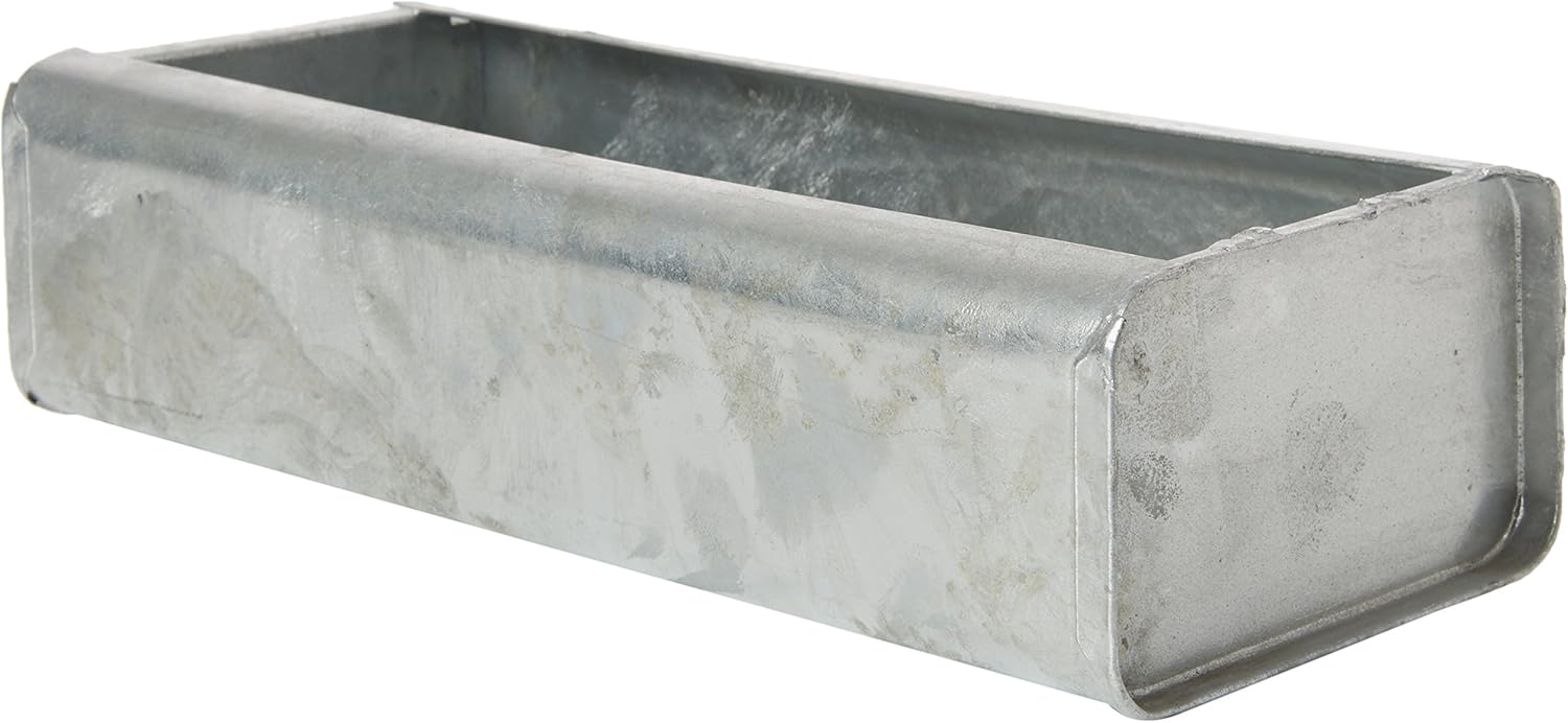 Eton Galvanised Feed Trough, 4 x 2 x 12Inch Amazon.co.uk Pet Supplies