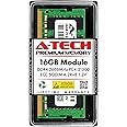 A-Tech 16GB DDR4 2666MHz PC4-21300 ECC SODIMM 2Rx8 Dual Rank 1.2V 260-Pin RAM Memory Upgrade Module for Microserver, Workstation, and Networking Platforms