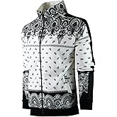 SCREENSHOT Mens Urban Hip Hop Premium Track Jacket - Slim Fit Side Taping Sportswear Urbanwear Streetwear Fashion Top