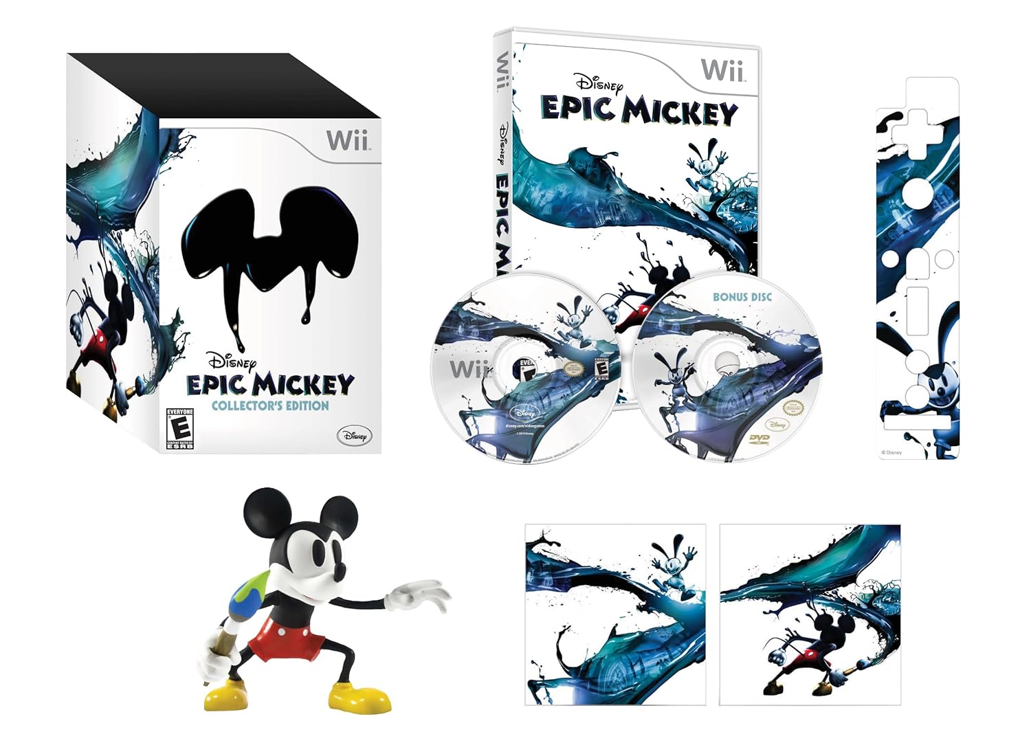 Amazon Com Disney Epic Mickey Collector S Edition Epic Mickey