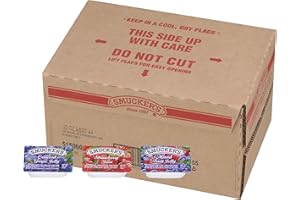 Smucker's Strawberry Jam, Mixed Fruit and Concord Grape Jelly Assortment, (0.5 Ounce) 200 Count