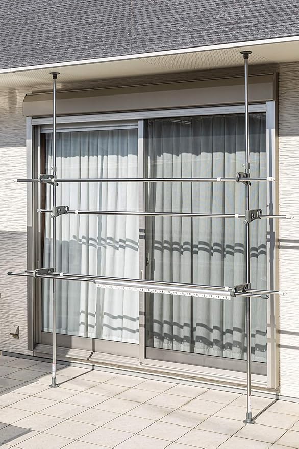 Amazon Co Jp ベランダものほし スタンドポール ホーム キッチン