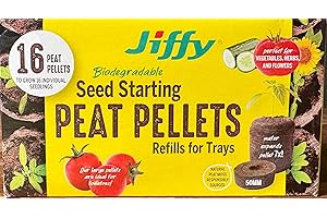 FERRY MORSE Jiffy 50mm Peat Pellet Refills (16 Pack) by Ferry-Morse