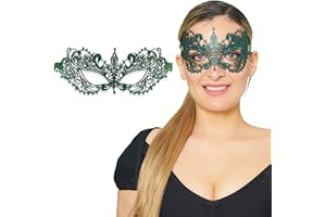 LUXURY MASK Lace Masquerade Mask for Women - Venetian Party, Prom, Mardi Gras, Halloween