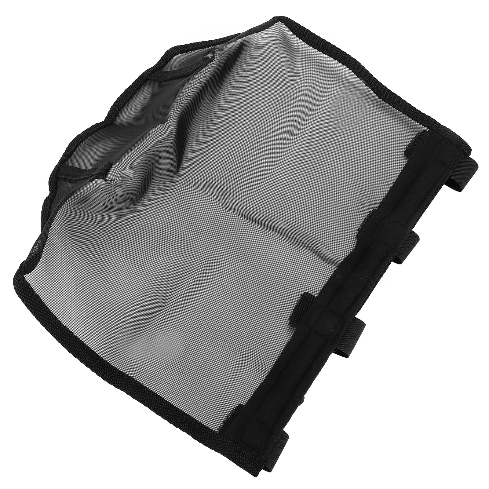 Breathable Horse Nose Net with UV Protection, Adjustable Fly Mask for Outdoor Riding and Competition, Teslin Material Horse Nose Cover for Mosquito Defence (Large)