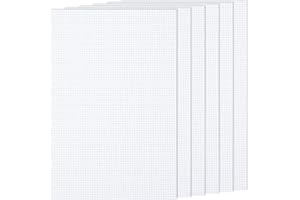 6 PCS Cross Stitch Aida Fabric 14 Count, 18 by 12 Inch, Classic Reserve Cross Stitch Aida Cloth for Home DIY Embroidery Decor