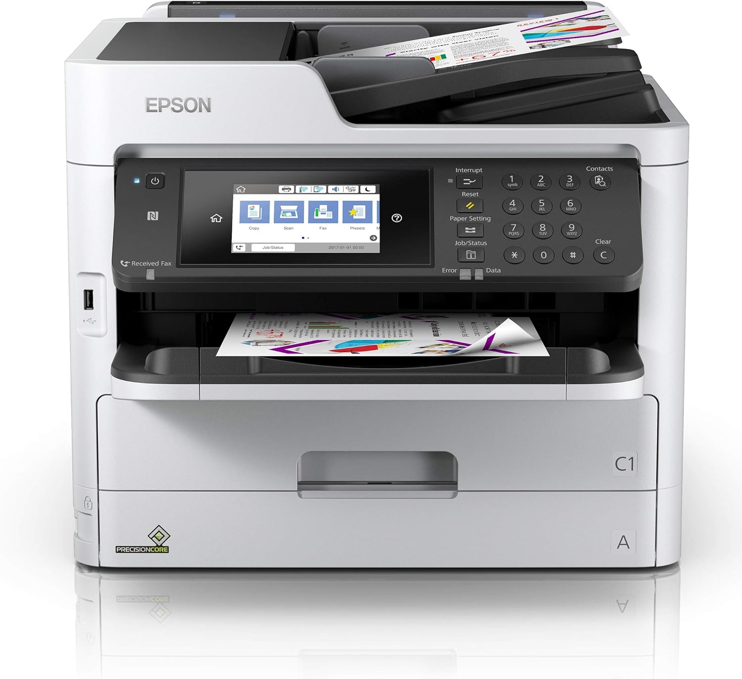Epson WFC5710 Color Photo Printer with Scanner Copier & Fax Amazon.ca