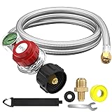 5FT 0-30 PSI Adjustable High Pressure Propane
