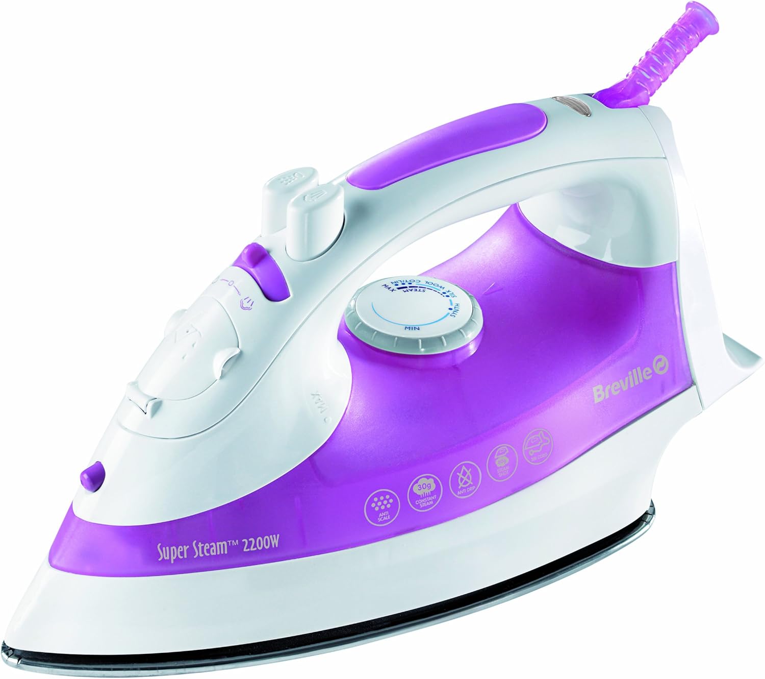 Breville Super Steam VIN003 2200 W Steam Iron Amazon.co.uk Kitchen & Home