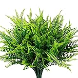 Nigirior 12 Bundles Artificial Fake Plants for
