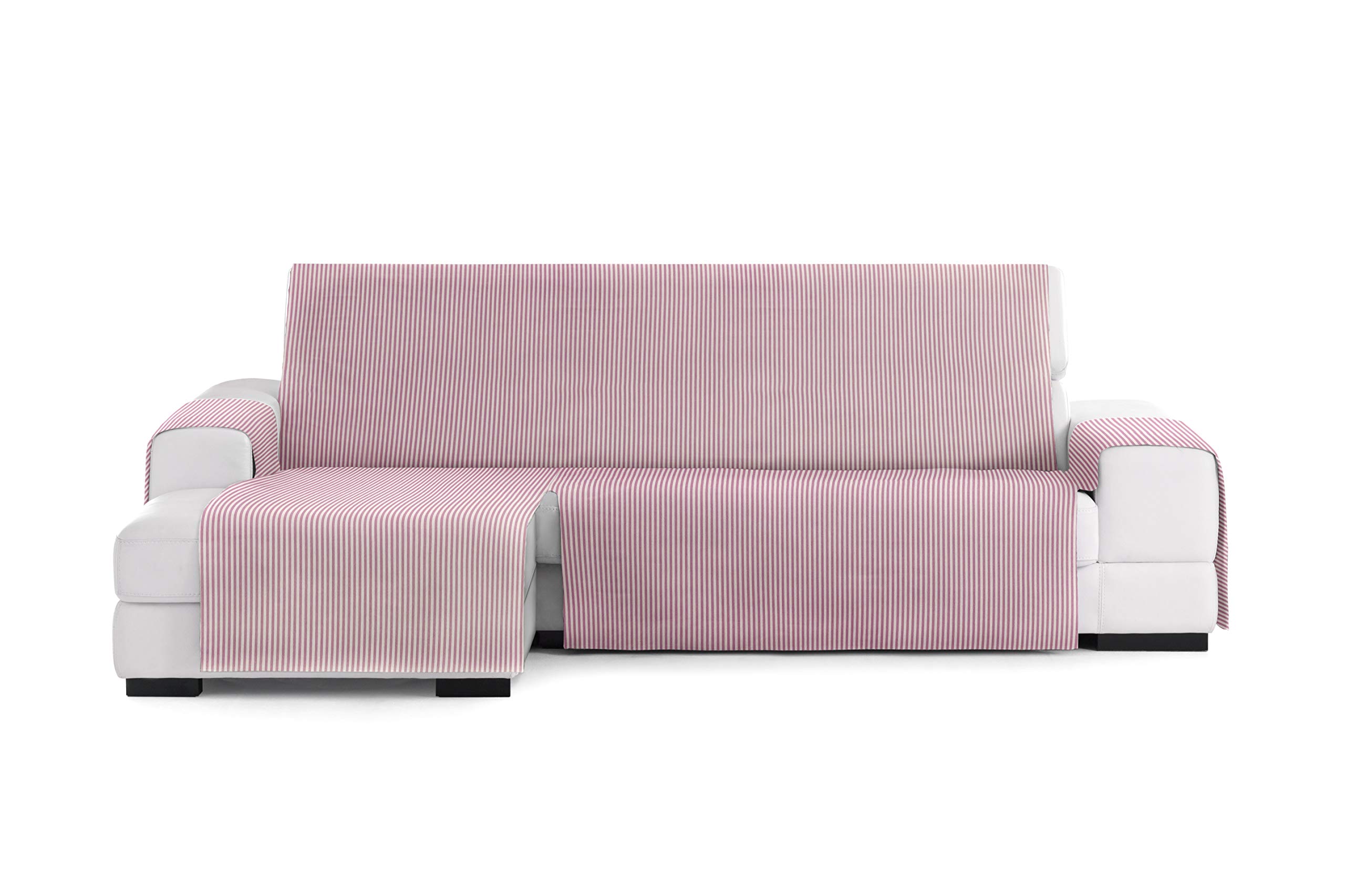 Eysa Sofa Cover, Cotton, Pink, 240 CM. Left