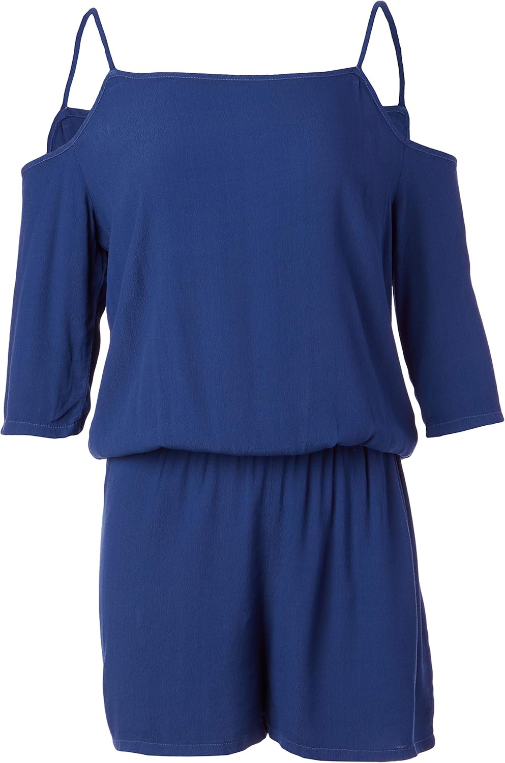 cold shoulder romper dress