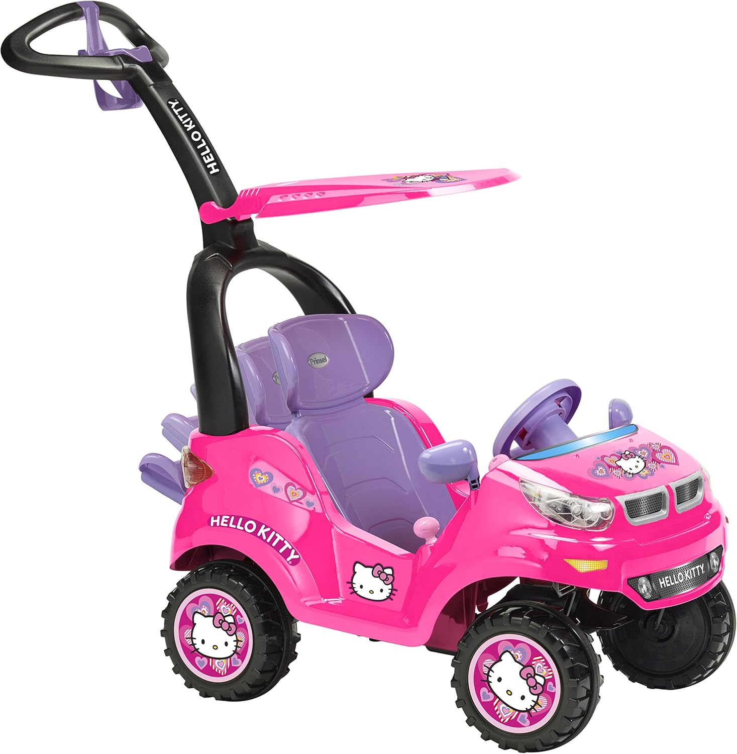 montable prinsel adventure push rosa