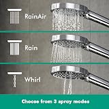 Hansgrohe Raindance Select S Shower Head 120mm 3 Sprays 9L/min Chrome EcoSmart view 6