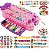 Friendship Bracelet Making Kit, Arts and Crafts for Kids Ages 8-12, DIY String Bracelets Maker for Girl, Jewelry Making Kit for 6 7 8, Birthday Christmas Gifts for Teen 8 9 10 11 12 Year Old Girls