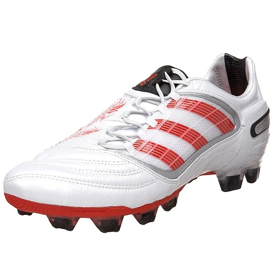 Buy adidas Men's PREDATOR X FG Soccer Shoe, Predator Running White Metallic/Predator Red/Black 