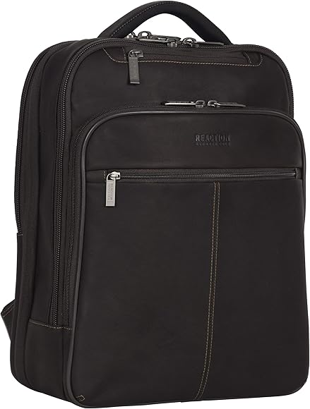 kenneth cole reaction back stage access leather backpack