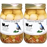 The Amish-Buggy Jalapeno Quail Eggs, 2 jars 16 Ounce
