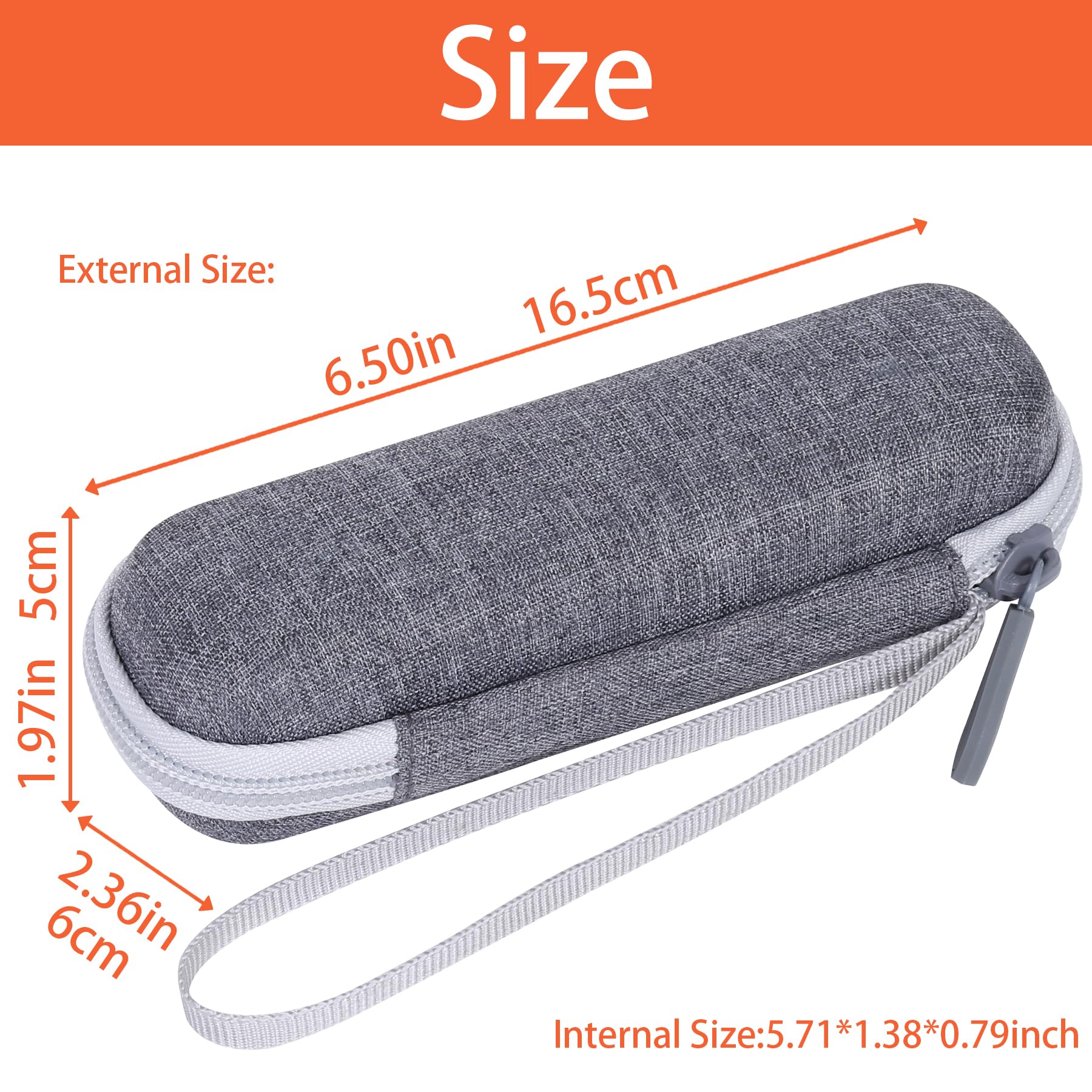 Aenllosi Hard Carrying Case Compatible with iHealth Thermometer(Case Only)