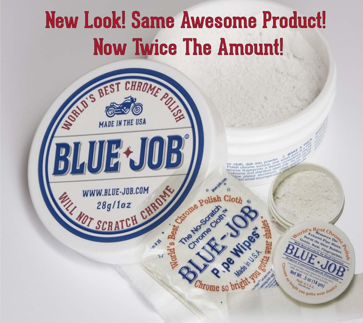 Blue-Job® Chrome Polish - Perfect for your Motorcycle! - Image 5