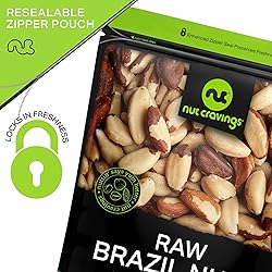 NUT CRAVINGS - Raw Brazil Nuts, Unsalted, No