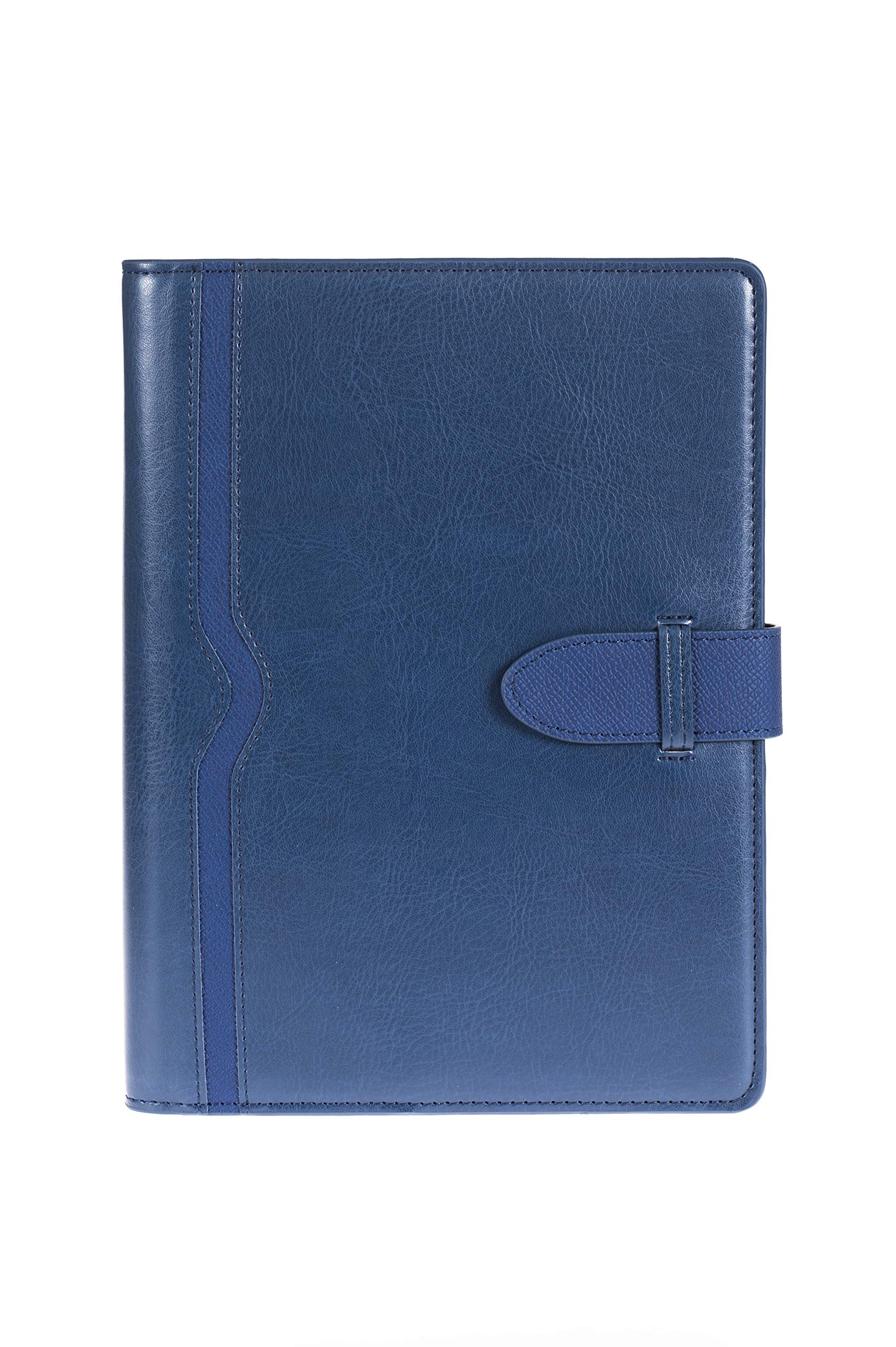 Collins - Undated Week-to-View Desk Dayplanner - Hard Cover Standard - Navy