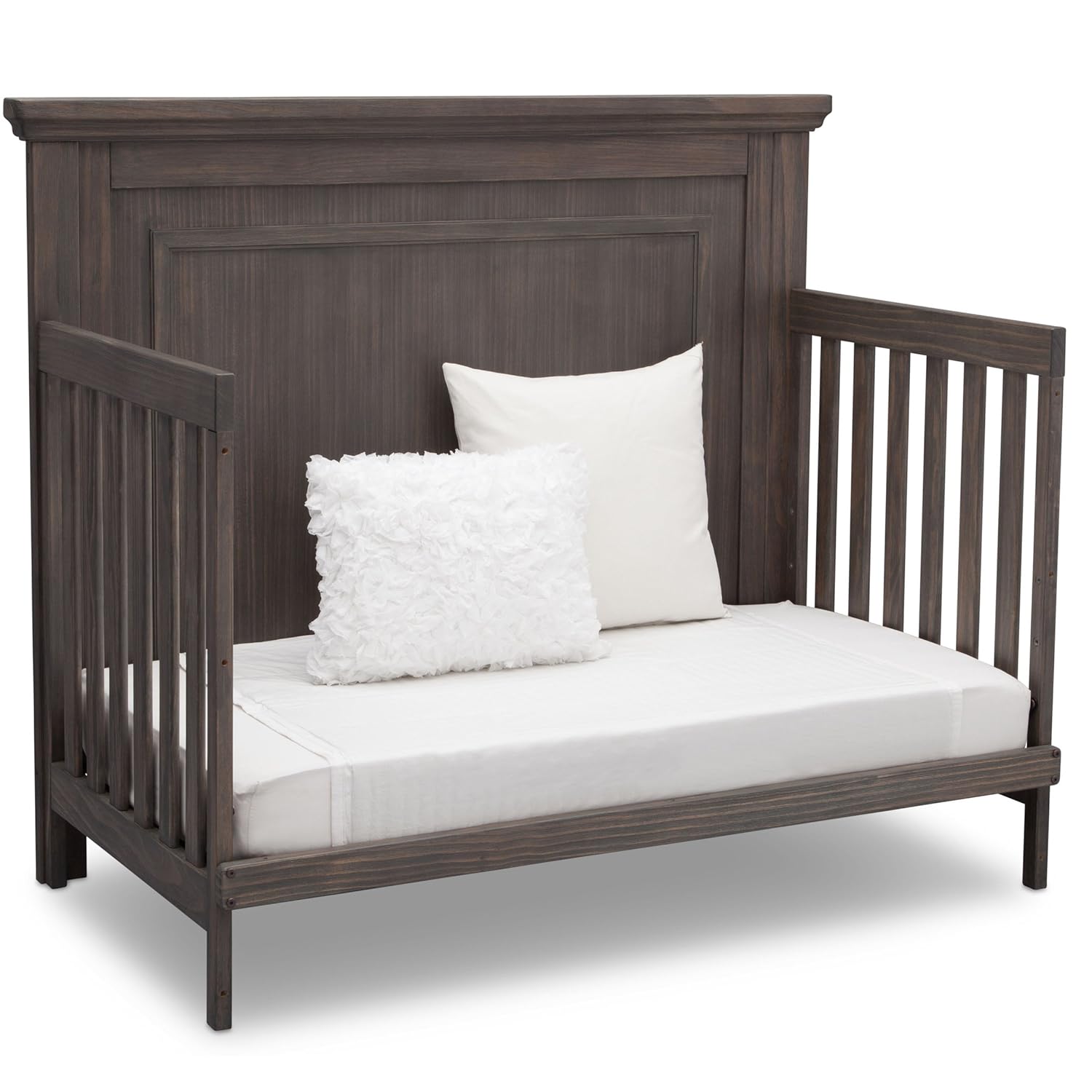 simmons rustic grey crib
