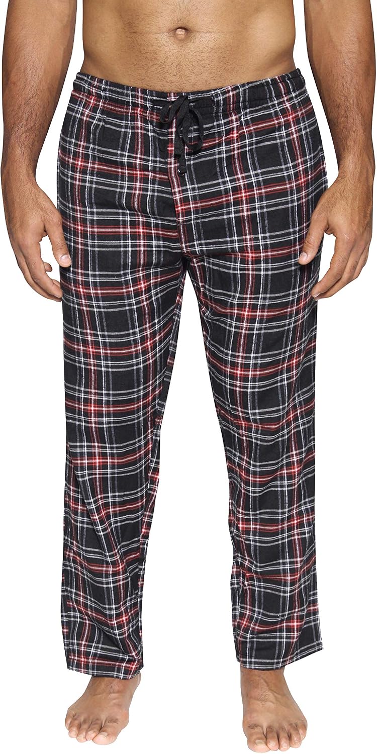 Mens Pajama Pants 3 Pack Mens Knit 