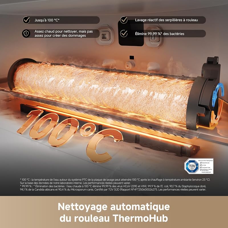 Aqua10 Ultra Roller Complete Robot Aspirateur et serpillère AquaRoll