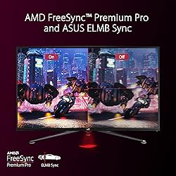 ASUS 43" 4K 144Hz 1ms Gaming Monitor - ROG