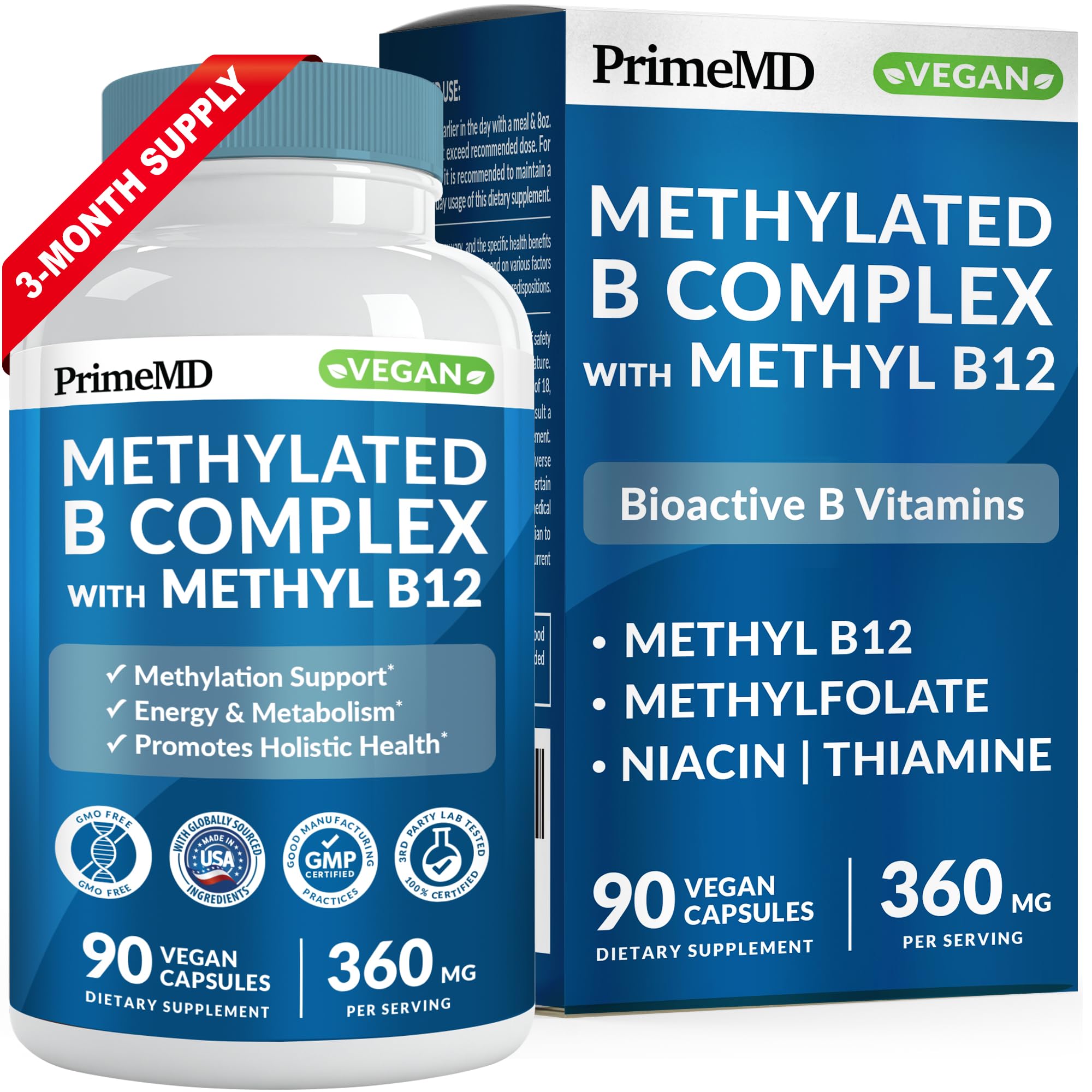 Methylated B Complex with Methyl B12