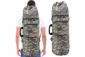 JIELISI Waterproof Skateboard Backpack With Adjustable Shoulder Straps - Portable Case for Electric Skateboard, Penny Board, 