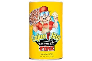 Cajun Two Step Seasoning by StaleKracker - 1 pck, Fire Seasoning for Authentic Creole Louisiana Cuisine (8 oz.)