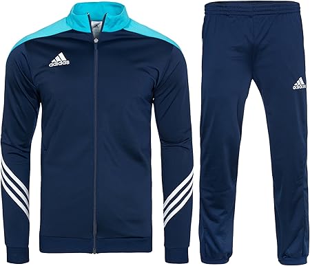 haut adidas bleu