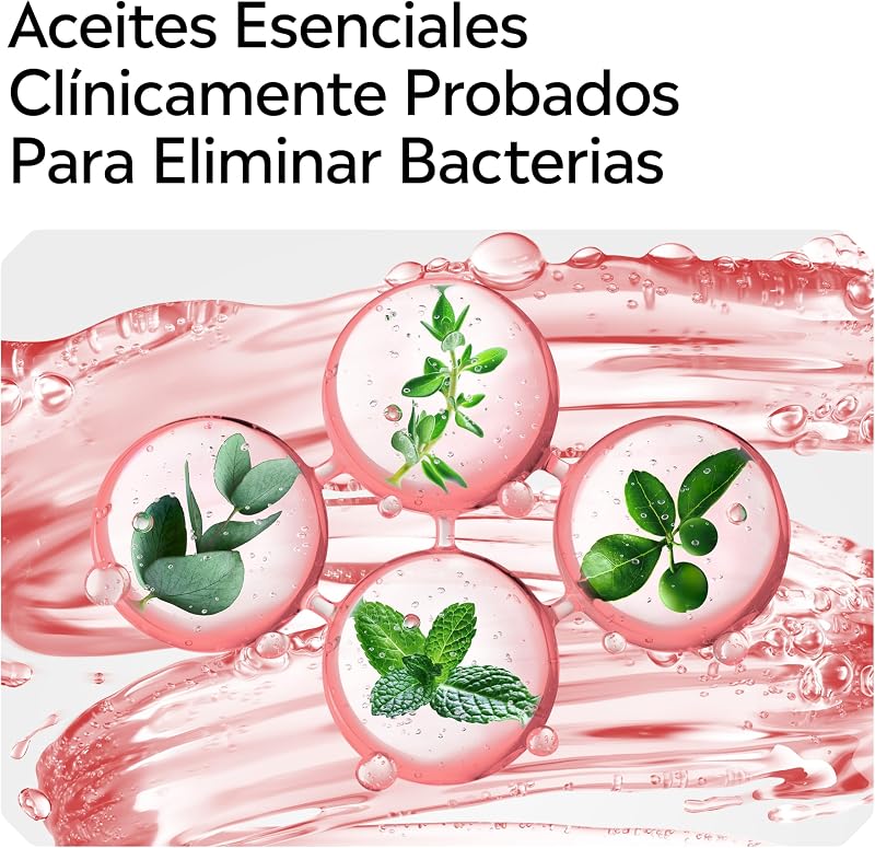Clinical Solutions Encías Sabor Suave (1x500 ml), enjuague bucal con flúor que protege las encías, enjuague bucal sin alcohol sabor Menta Suave, colutorio encías con 60% más de zinc — foto 5 de 7