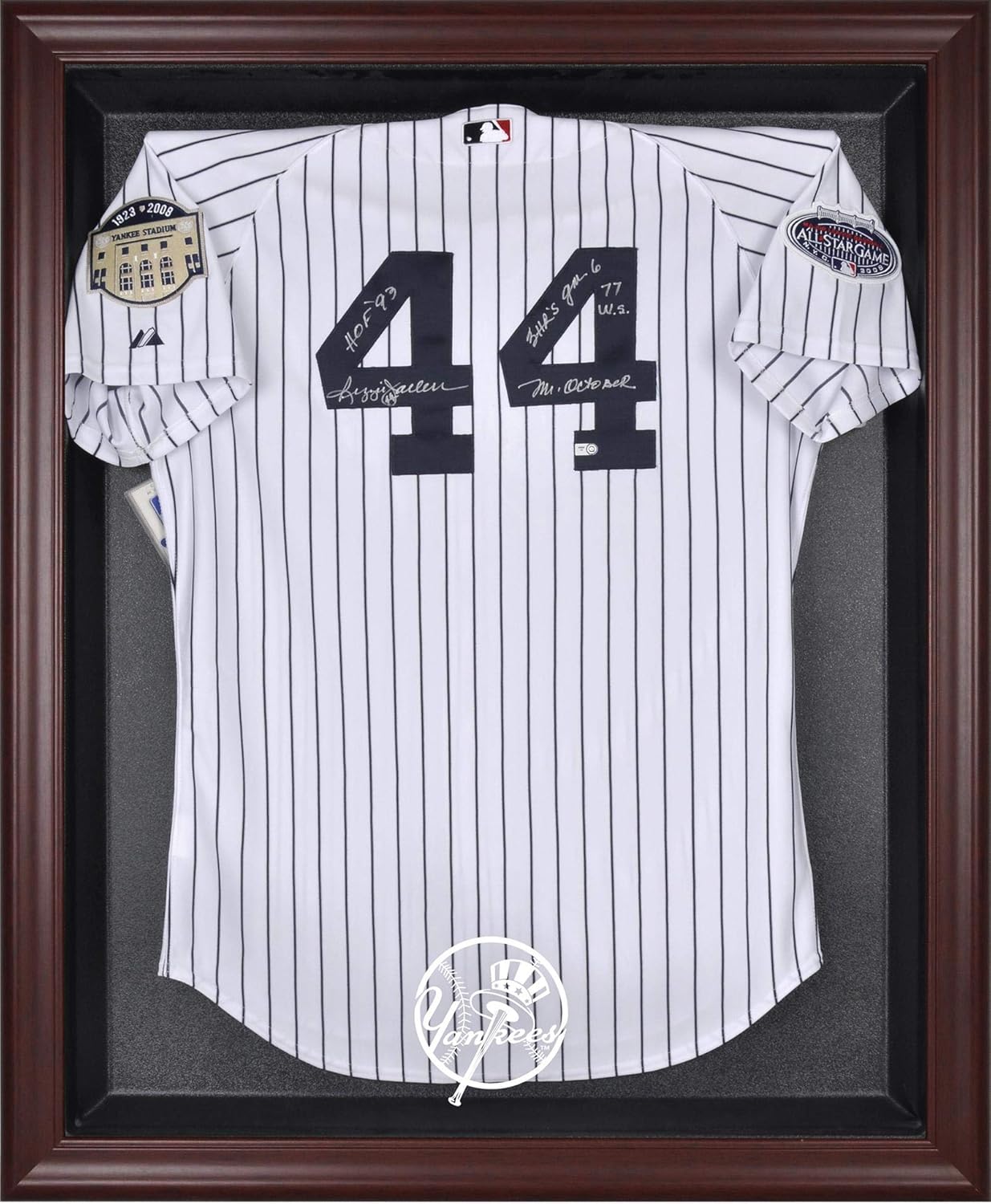 framed baseball jersey