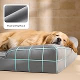 Bedsure Dog Sofa Bed Extra Large Orthopedic Waterproof Washable Cover Grey XL view 6