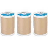 Coats Thread &amp; Zippers Dual Duty XP General Purpose Thread, 250-Yard, Beige, 1 Pack